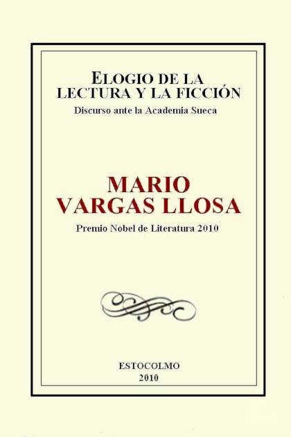 Elogio de la lectura y la ficción Mario Vargas Llosa - Pangea Ebook